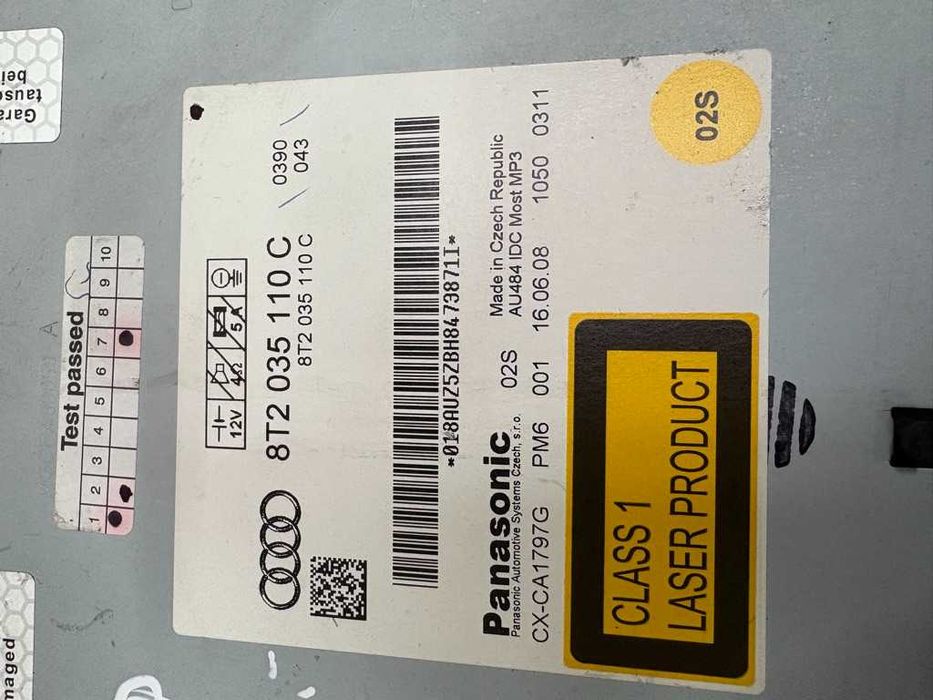 zmieniarka płyt audi a5