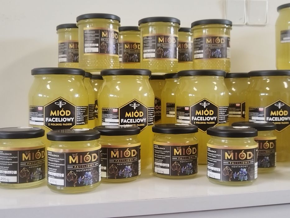 Miód Faceliowy z Własnej pasieki 520g