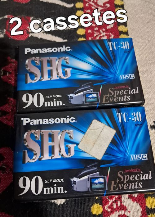 Cassetes VHS novas