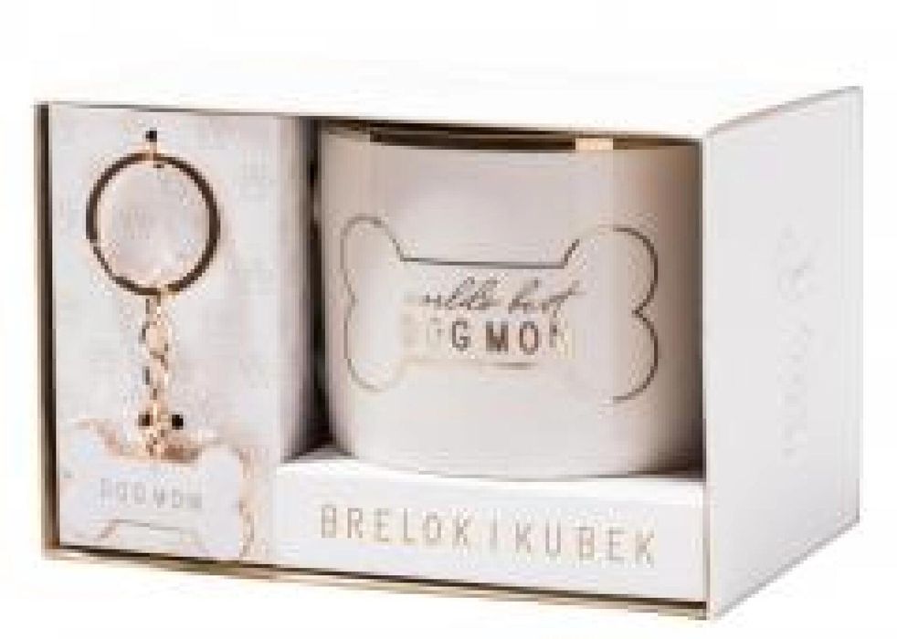 Kubek dla miłośników psów Dog Mom oprawa: pudełko