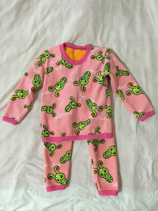 Тёплая пижама на девочку, рост 92-104см. Только самовывоз!