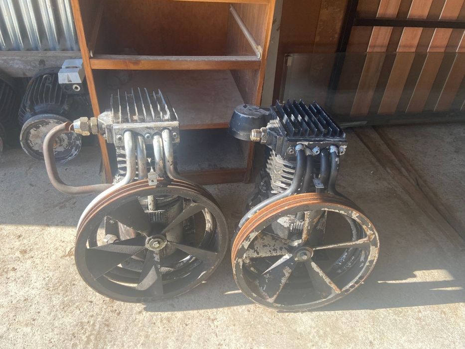 Cabeça de compressor e motores