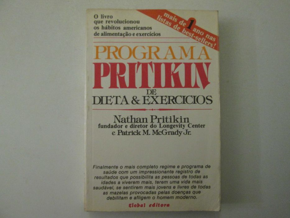 Programa de Pritikin de dieta & exercícios- Nathan Pritikin