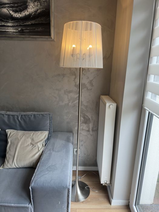 Lampa stojąca, styl glamour, 4 żarowki