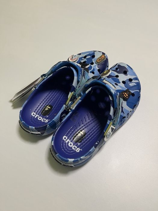 Crocs bape aape baby milo balenciaga supreme chrome hearts кроксы