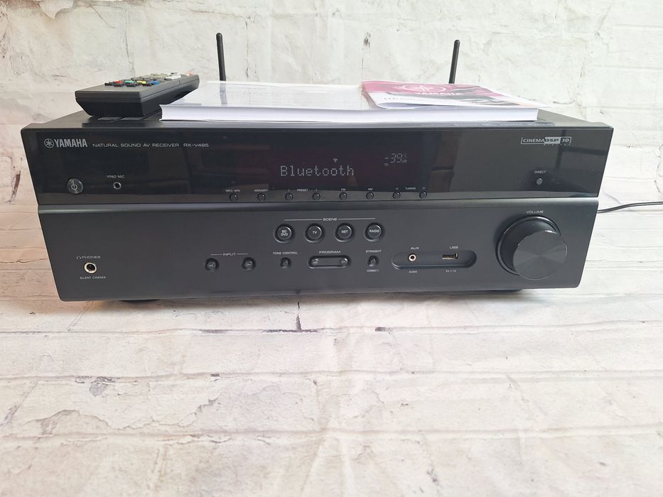 Yamaha z Wifi BT AirPlay2 4k MusicCast 5.1 RX-V485