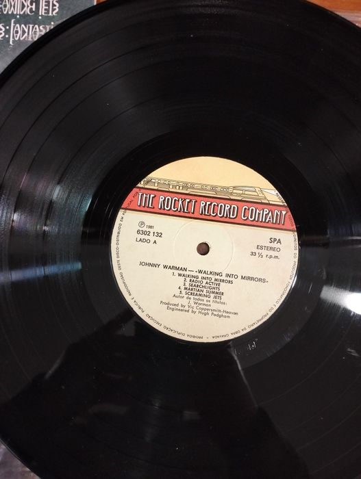 Disco de vinil LP Johnny Warman