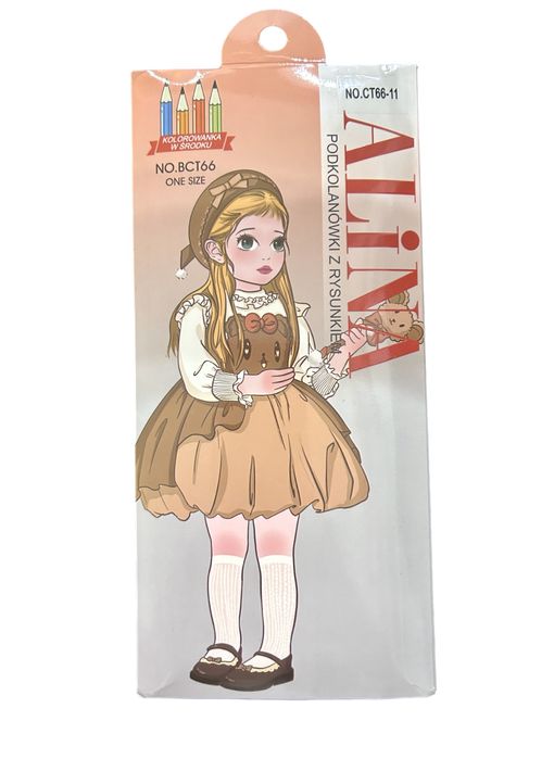 Podkolanówki dziewczęce