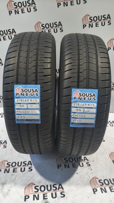 2 pneus semi novos 215-65R17 Falken - Oferta dos Portes