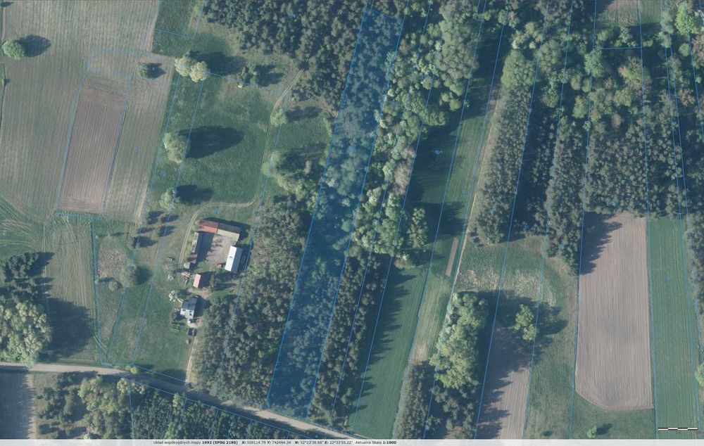 Działka nad Bugiem pod domki, glamping, agroturystykę