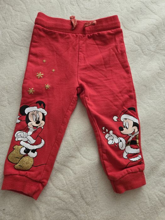 Spodnie dresowe Boże Narodzenie Myszka Mini