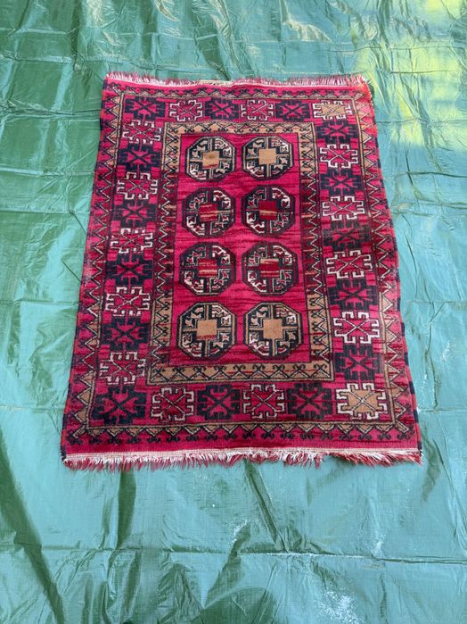 Dywan perski Turkmeński Buchara 140x100 ręcznie tkany Vintage