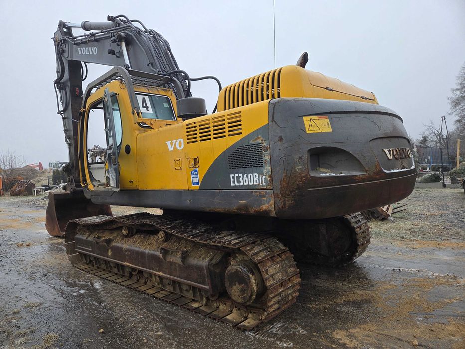 Koparka Volvo ec 360 NLC BLC części zwolnica silnik pompa reduktor