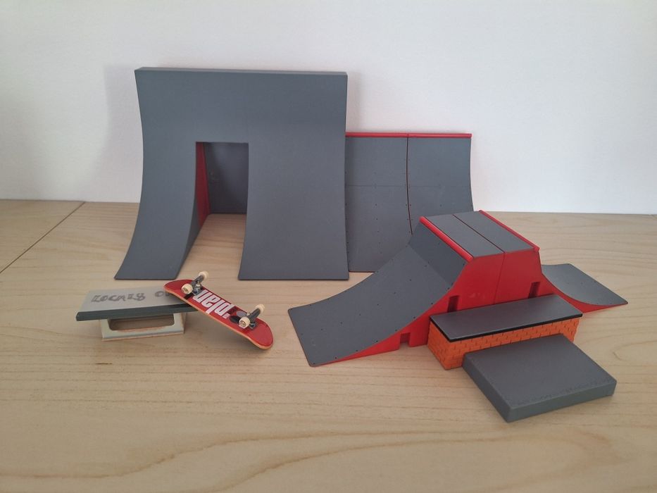 Tech deck - fingerboard z zestawem ramp