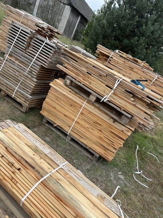 Deska  2gatunek modrzew