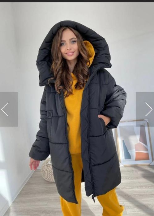 Продам пуховик дуже теплий оверсайз, приблизно размер L+