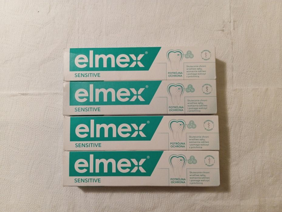 Elmex Sensitive Pasta do Zębów 75ml 4 szt.