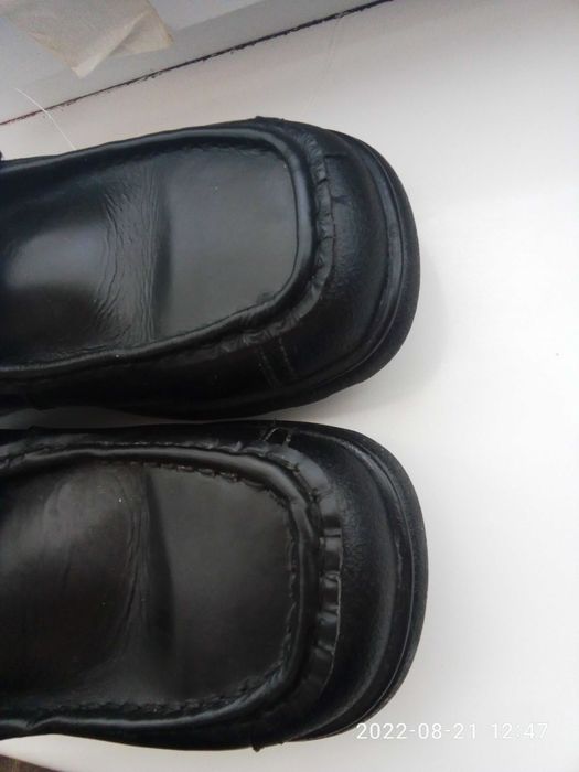 Шкільні мокасини, туфлі на хлопчика george нат.шкіра, р. 37