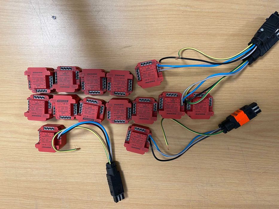 Unidades receção via radio marca Warema p comando persianas e estores