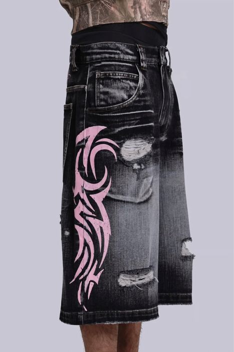 Shorts Jaded London Pink Blade 26-36 Colossus Jorts Shorts