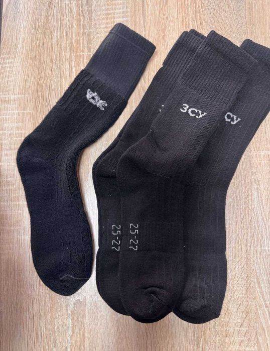 Військові шкарпетки зимові тактичні чорні шкарпетки ЗСУ теплі носки