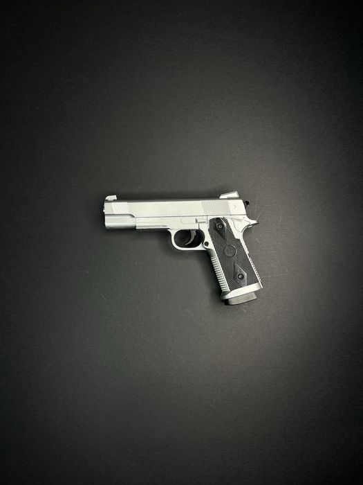 Металевий пістолет Ruger silver - модель ZM25 (іграшка)