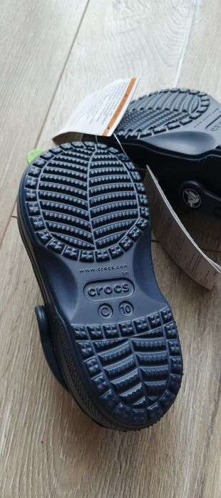 Nowe sandałki Crocs 27/28 granatowe croksy