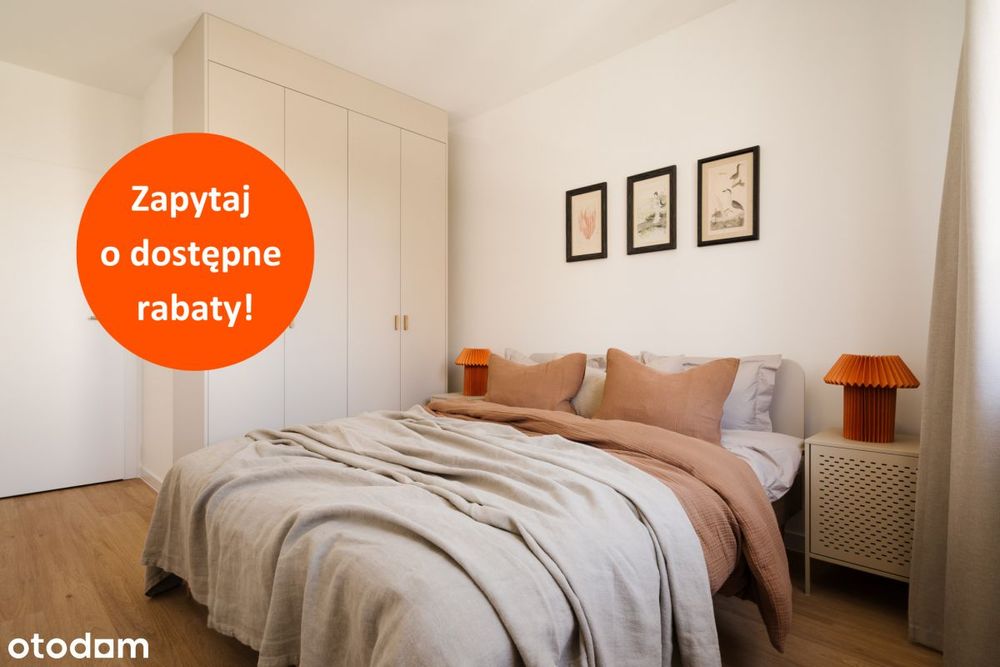 2-pok | 46 m2 | Balkon | Bez prowizji!