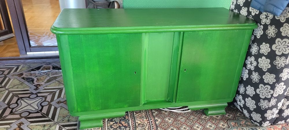 Art Deco komoda niska