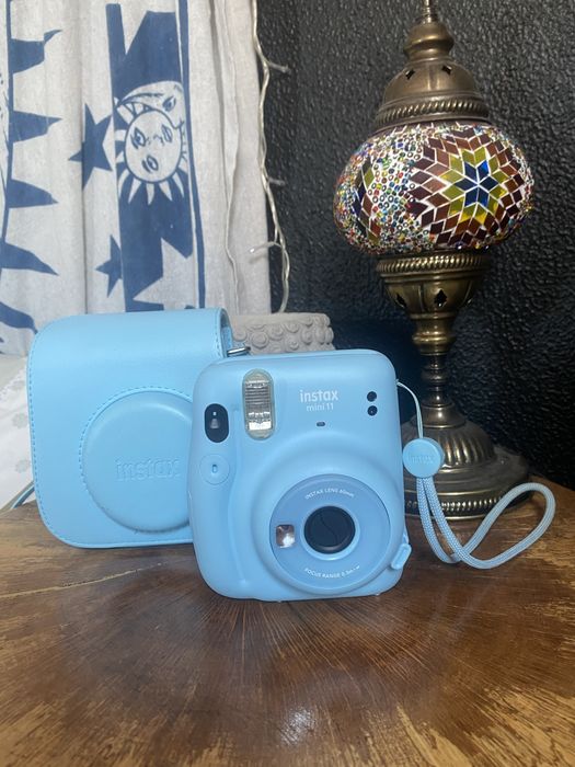 câmera instax mini 11 c/ bolsa de transporte