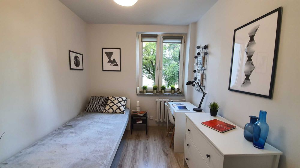 Pokój jednoosobowy | Metro Stadion | Dworzec Wschodni | od zaraz