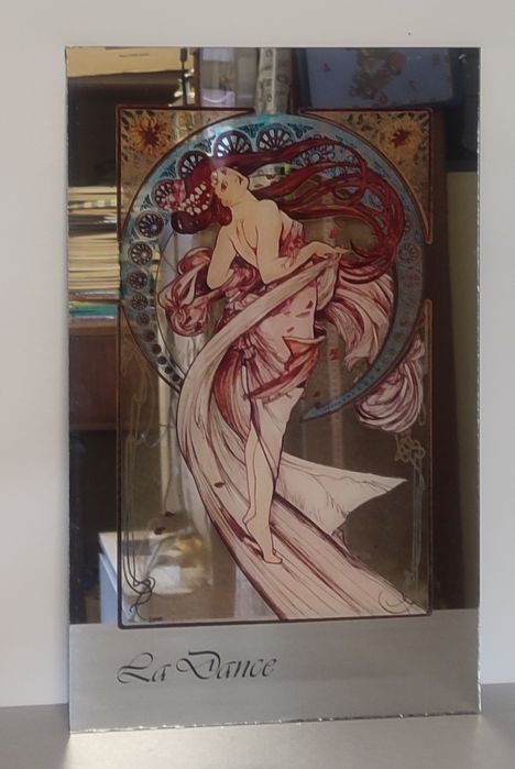 Espelho com Gravura - 50x31