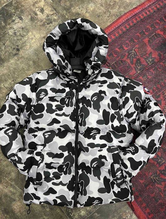 Пуховик Bape / Canada Goose