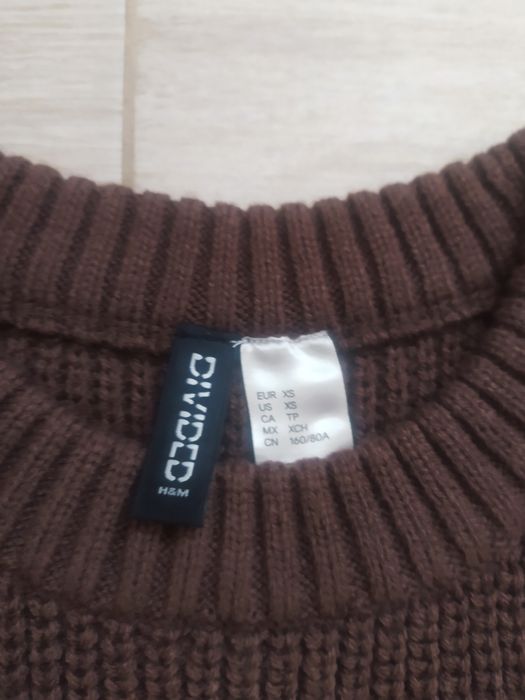 Kamizelka bezrękawnik HM rozm  Xs brązowy