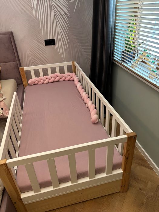 Sprzedam drewniane łóżko dziecięce !