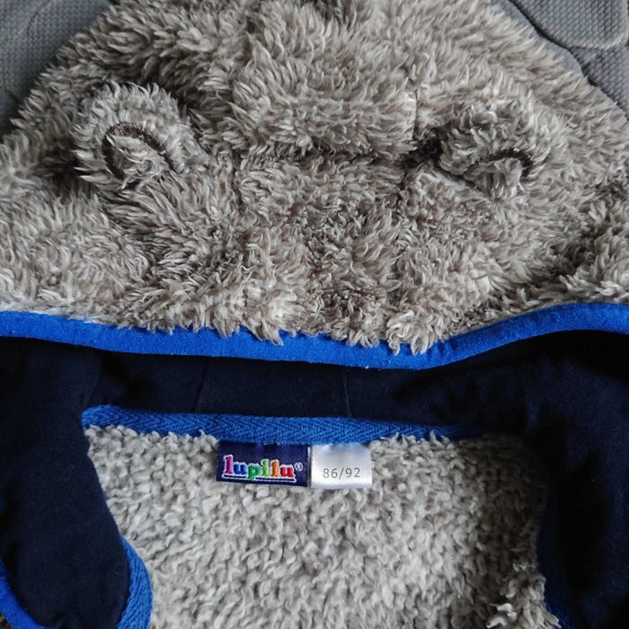 Polar dziecięcy z kapturem Lupilu rozmiar 86 / 92