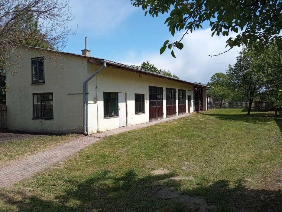 Dom z garażami dostęp do rzeki plus działka budowlana Sól/Biłgorja