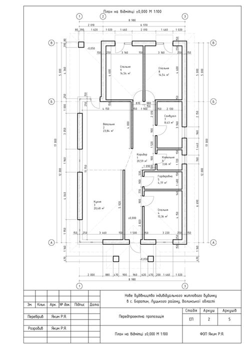 Будинок ТОП локація Тарасове стадія будівництва
