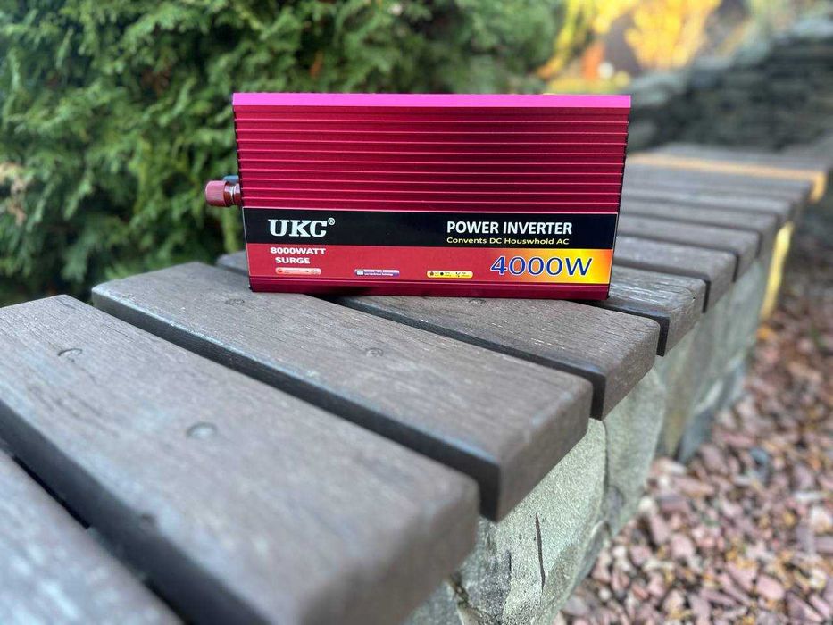 Инвертор 12v UKC 4000W Перетворювач Інвертор Инвертор Преобразователь