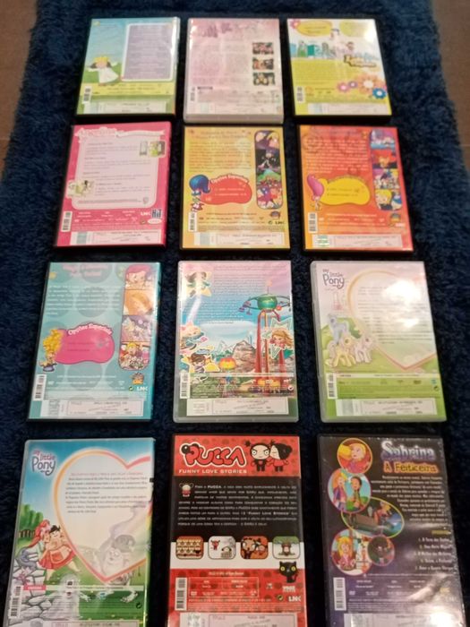 Coleção Completa 12 DVD's Infantis Originais Sol - NOVOS e SELADOS!
