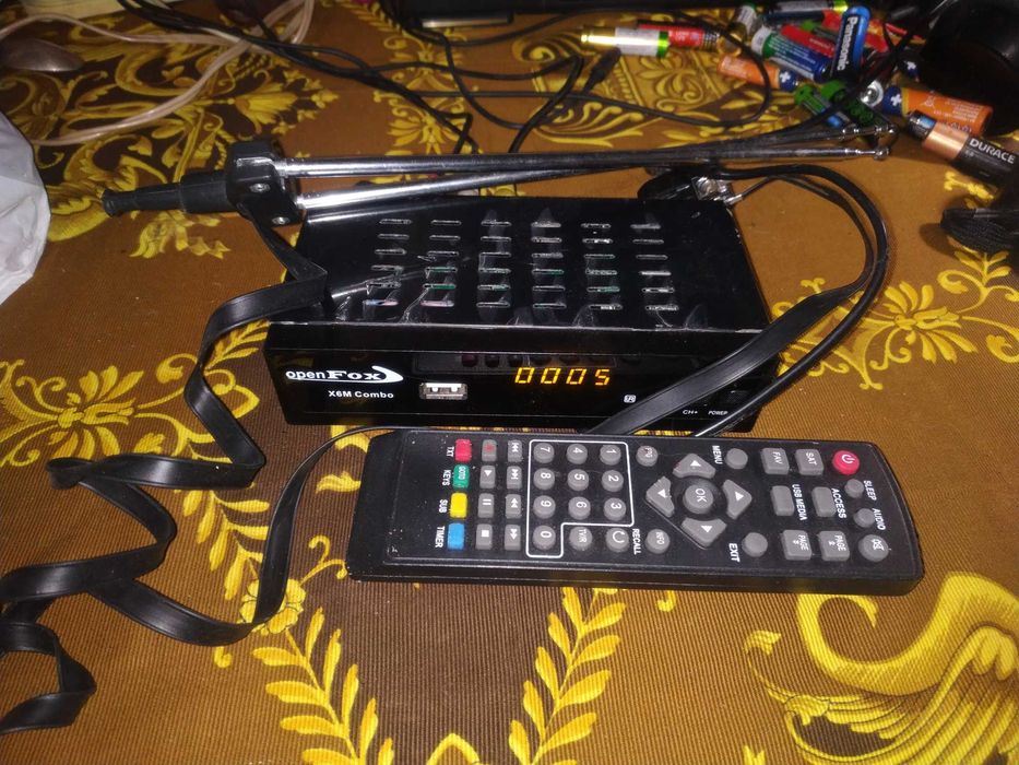 Приставка т2 t2, спутник openfox x6m