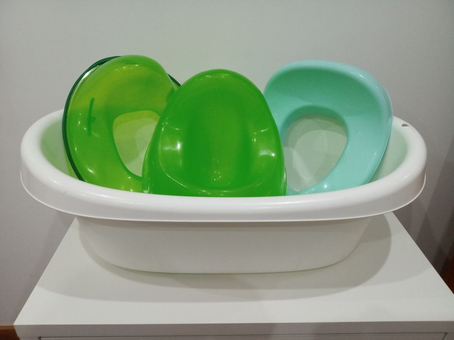 Banheira, redutores e bacio