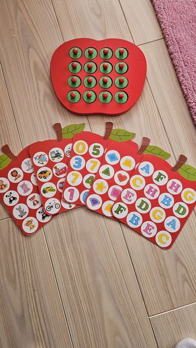 Развивающая игра Мемори 3+ деревянная.