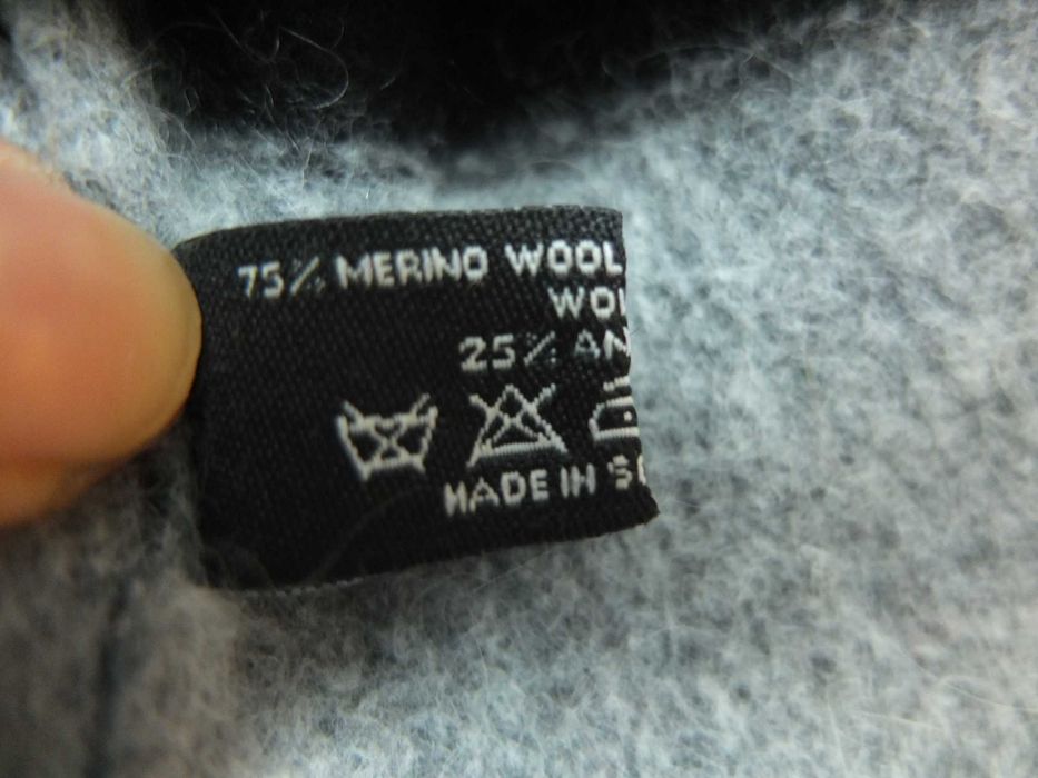 CZAPKA z wełny merino + angora