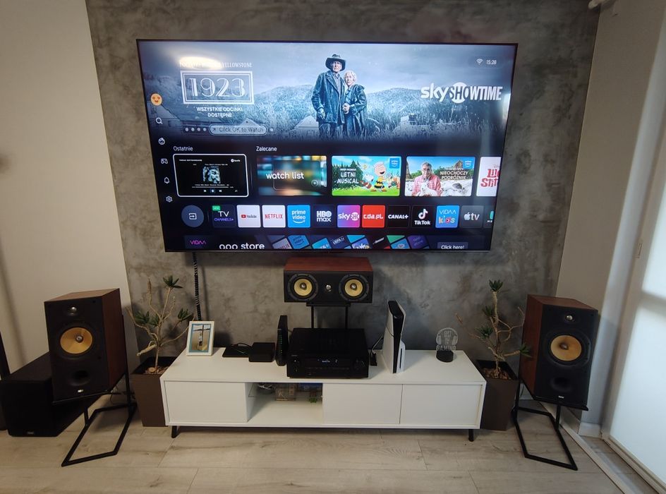 Rewelacyjne kino domowe Bowers & Wilkins B&W Denon x1700h Super stan !