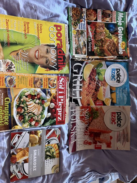 Zestaw 6  gazet o gotowniu Sól i pieprz, Poradnik domowy