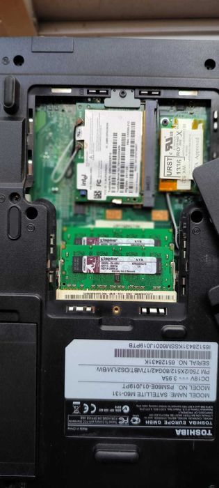 Portátil TOSHIBA Satelite M60-131 (gráfica avariada)