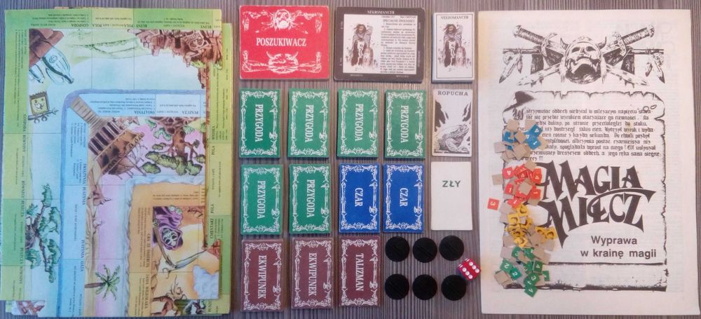 MAGIA i MIECZ Podstawa Sfera, wyd. I UNIKAT