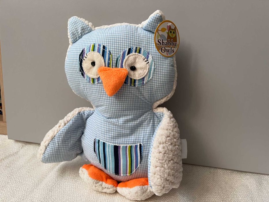 Nowy z metką pluszak SOWA Australia ~27 cm