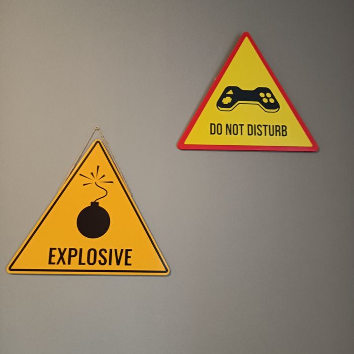 Tablice informacyjne  ozdobne 2 sztuki